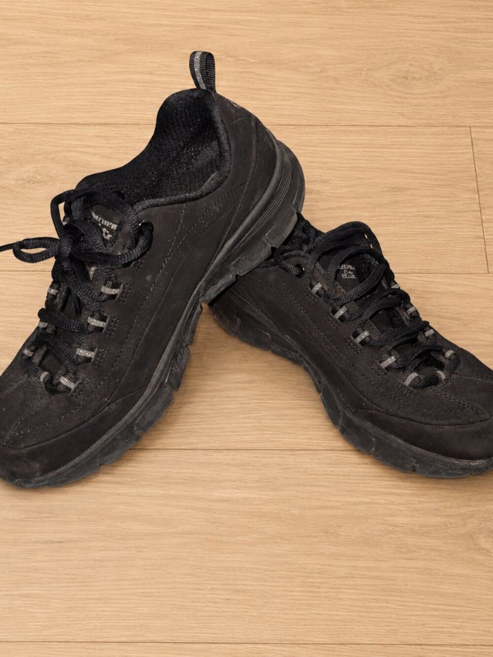 Skechers Women's Size 7.5 Sneakers Elite Flex Black - Picture 4 of 10